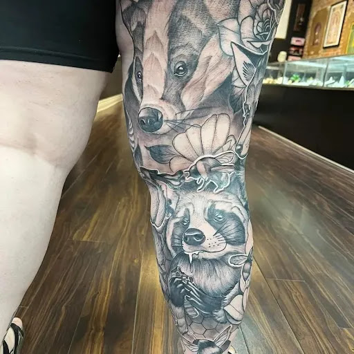 Explore penny tattoo ideas, creative tattoo ideas in Dubuque, available at The Crows Nest