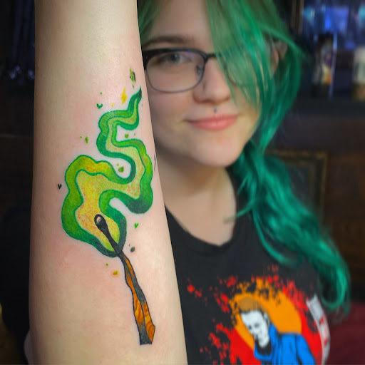 Explore cross cover up tattoo ideas, creative tattoo ideas in Clovis, available at High Sierra Tattoo Co.