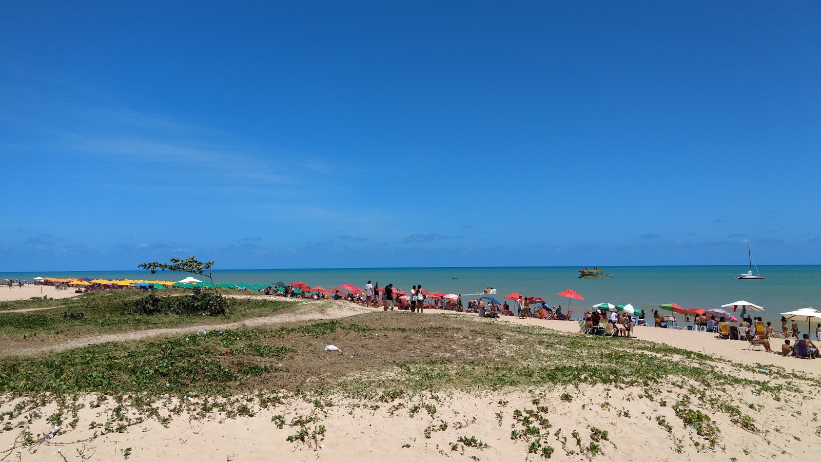 Foto van Praia de Manaira met hoog niveau van netheid