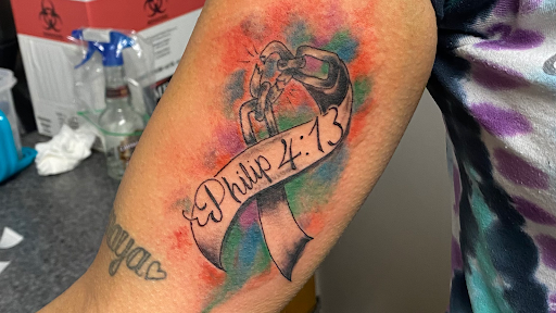 Sacred Art Tattoos, 897 W McClain Ave, Scottsburg, IN 47170, USA, 