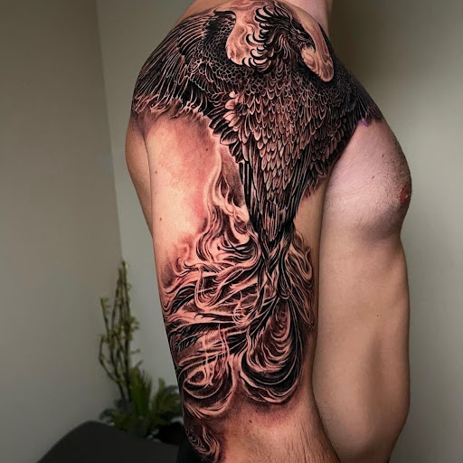 Explore rockabilly tattoo ideas, creative tattoo ideas in Honolulu, available at Aloha Tattoo Waikiki Hilton Hawaiian Village Rainbow Bazaar