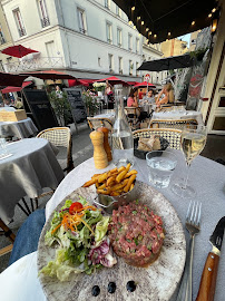Steak tartare du Restaurant français Le Franklin Roosevelt à Fontainebleau - n°3