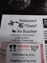 Photo n°9 de Restaurant Le Chalet du Boucher à Pressac ()
