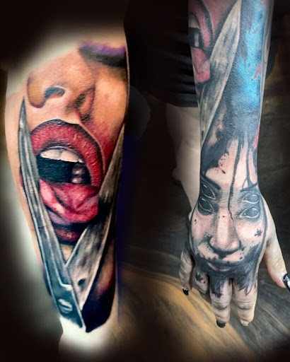 Find best friend tattoos ideas for your next unique tattoo in Bainbridge at Bainbridge Tattoo Company