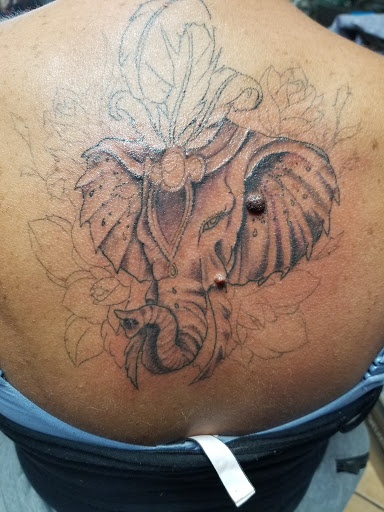 Explore hinduism tattoo ideas, creative tattoo ideas in Rapid City, available at Convicted Designs Tattoo & Piercing