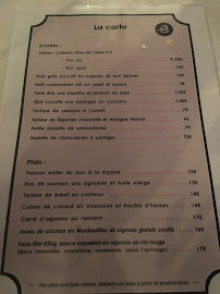 Restaurant français Café Bastide à Bordeaux - menu / carte