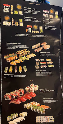 Menu / carte de UMAMI Restaurant - Sushi Fusion à Chambery à Chambéry