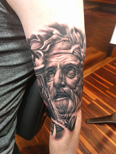 Explore crazy tattoo ideas, creative tattoo ideas in Dayton, available at Rebel Rebel Tattoo