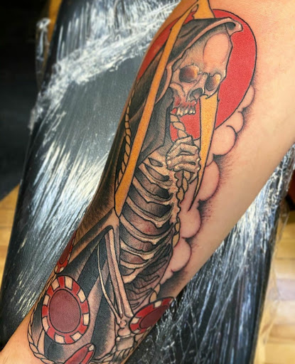 Precisely Veiled Tattoo