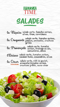 Pizza Time® Clamart à Clamart menu