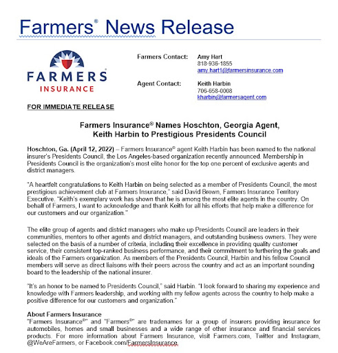 Insurance Agency «Farmers Insurance - Keith Harbin», reviews and photos