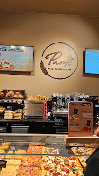 Menu / carte de Panfé à Turin