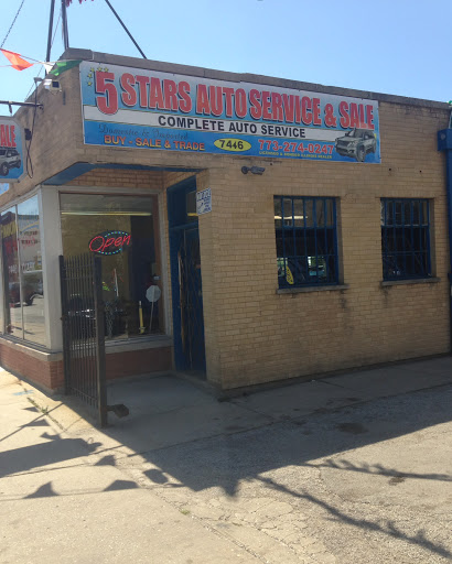 Auto Repair Shop «5 Star Auto Service And Sales», reviews and photos, 7446 N Clark St, Chicago, IL 60626, USA