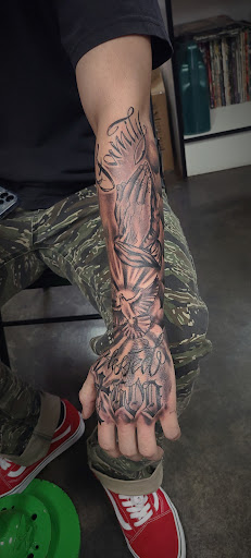 Explore the witcher tattoo ideas, creative tattoo ideas in Garden Grove, available at Dr. Tattoo Studio