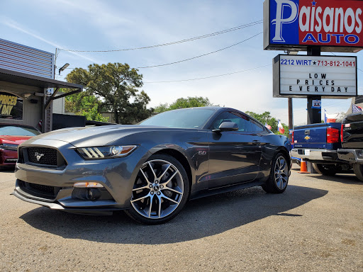 Used Car Dealer «Paisanos Auto Sales», reviews and photos, 2212 Wirt Rd, Houston, TX 77055, USA