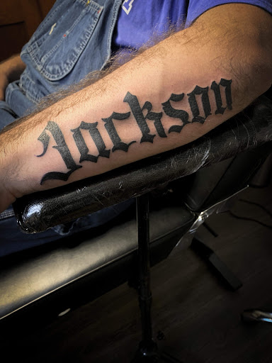 Explore donut tattoo ideas, creative tattoo ideas in Warrensburg, available at Altered Visions Tattoo Studio