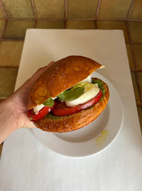 Hamburger végétarien du Sandwicherie Boissonnerie Marseille - n°2
