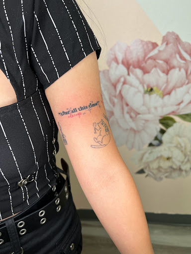 Explore buddhist tattoo ideas, creative tattoo ideas in San Diego, available at Adour Beauty & Ink