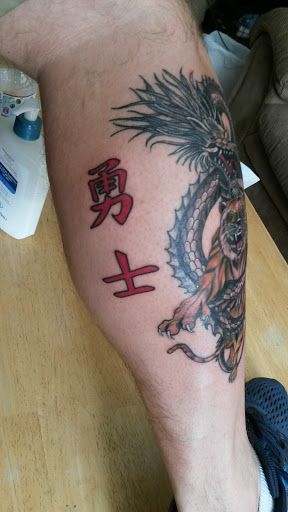 Explore calm tattoo ideas, creative tattoo ideas in Wake Forest, available at Revelation Ink Tattoo and Piercing