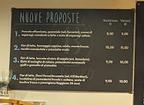 Carte du Pizzeria O'Basilico à Scandiano