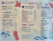 Restaurant de fruits de mer Fischerei-Genossenschaft à Neuharlingersiel (la carte)