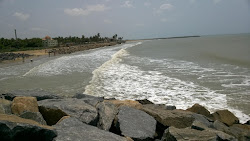 Zdjęcie Poompuhar Beach dziki obszar