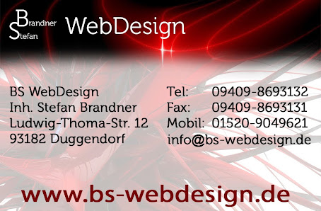 BS WebDesign Ludwig-Thoma-Straße 12, 93182 Duggendorf, Deutschland