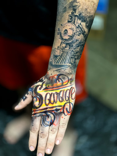 Explore samurai tattoo ideas, creative tattoo ideas in Brunswick, available at Brunswick Tattoo Company