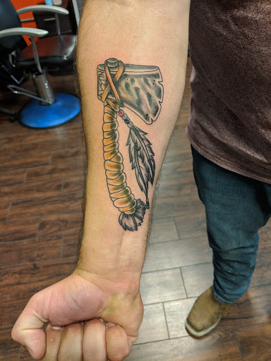 Explore tattoo ideas for guys on chest, creative tattoo ideas in Saraland, available at Exit 13 Tattoo