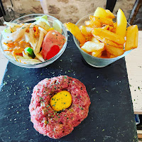 Steak tartare du Restaurant La source à Saint-Guilhem-le-Désert - n°1