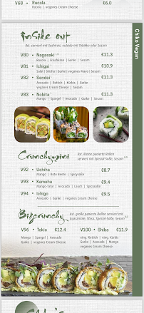 Restaurant asiatique Chiko Schwäbisch Gmünd à Schwäbisch Gmünd (le menu)