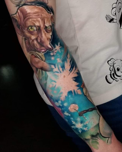 Explore old school tattoo ideas, creative tattoo ideas in Albuquerque, available at Golden Needle Tattoo Studio