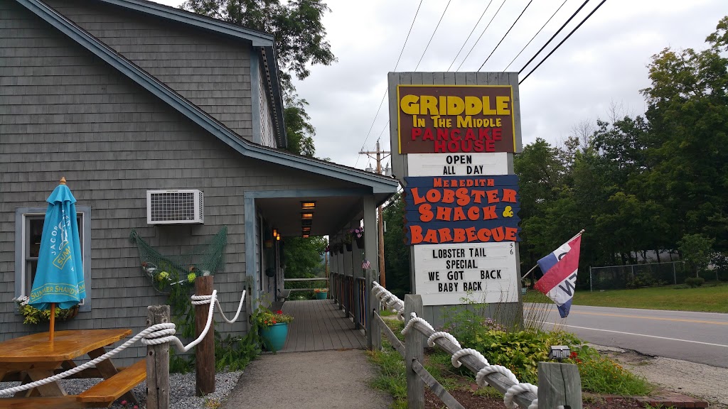 Griddle in the Middle & Meredith Lobster Shack & BBQ Meredith, NH