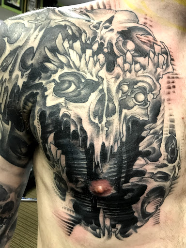 Explore side boob tattoo ideas, creative tattoo ideas in New Kensington, available at BLUE HERMIT TATTOO