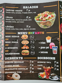 L'As du Kebab à Saint-Marcel carte