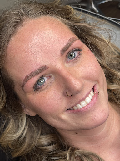 Explore circle tattoo cover up ideas, creative tattoo ideas in Peoria Heights, available at BeautiFULL Brows By Jen Microblading - Permanent Makeup Wild Honey Beauty Studio