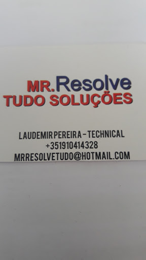 Mr. Resolve Tudo Technical Solutions .pt