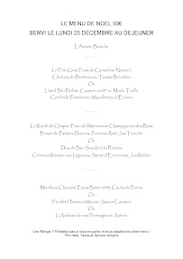Menu / carte de Restaurant La Maniguette à Chambéry