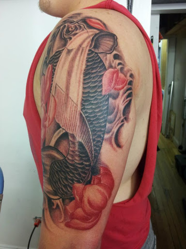 Explore darkness tattoo ideas, creative tattoo ideas in Bossier City, available at Atomic Tattoo