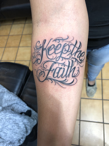 Explore persona tattoo ideas, creative tattoo ideas in Taos, available at Muerte Tattoo Taos