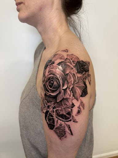 Explore grandma tattoos ideas, creative tattoo ideas in South Haven, available at Sirens Rose