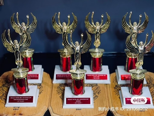 Explore black widow tattoo ideas, creative tattoo ideas in Chicago, available at TATTOO UNION CHICAGO