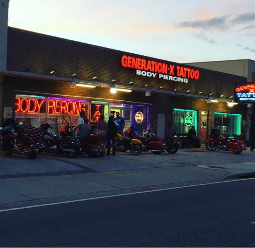 Tattoo Shop «Generation X Tattoo and Body Piercing Studio», reviews and photos, 2010 S Atlantic Ave, Daytona Beach, FL 32118, USA