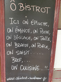 Restaurant Ô Bistrot à Saint-Maur-des-Fossés - menu / carte