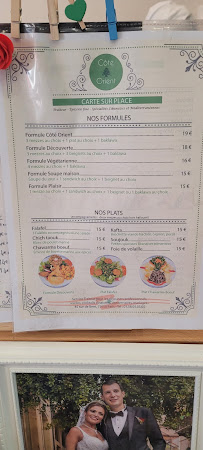 Restaurant libanais Côté Orient à Paris (la carte)