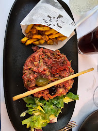 Steak tartare du Restaurant à viande Steakhouse District, Viandes, Alcool, à Strasbourg - n°4