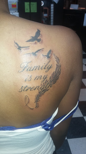 Explore leg sleeve tattoo ideas for guys, creative tattoo ideas in High Point, available at 21 Aces Tattoo Co.