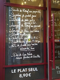 Monte-Carlo à Paris menu
