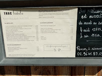 Restaurant Le Truc Bidule à Saint-Cast-le-Guildo (le menu)