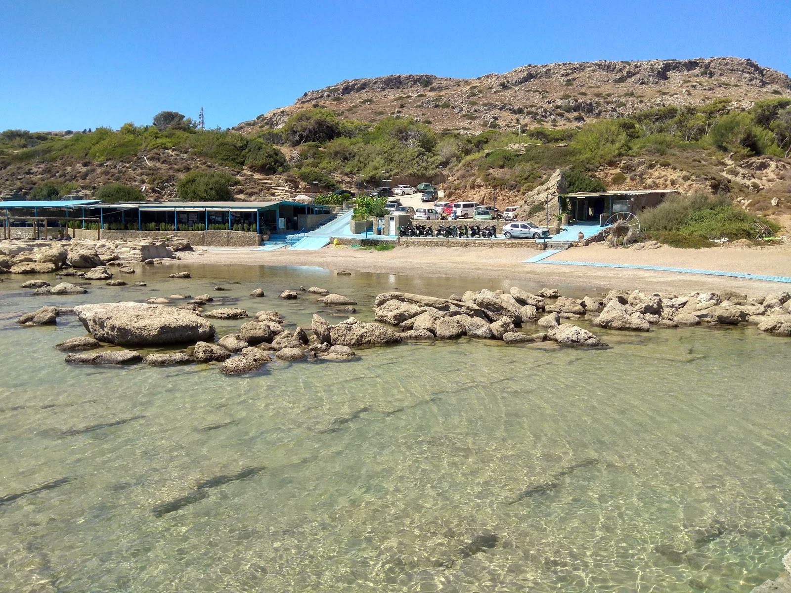 Tassos Beach'in fotoğrafı plaj tatil beldesi alanı